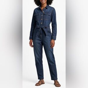 Gianni Bini Denim Jumpsuit , Size S